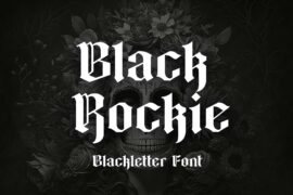 Black Rockie Font