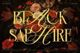 Black Saphire PERSONAL USE ONLY Font