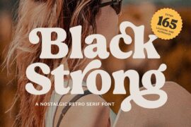 Black Strong Font