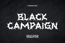 BlackCampaignDemo Font