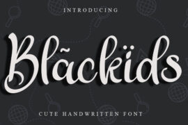 Blackids Font