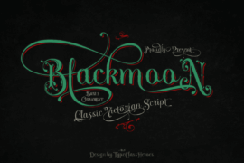 Blackmoon DEMO Font