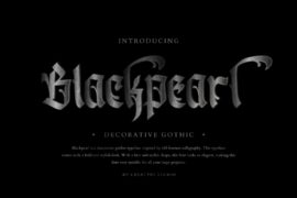 Blackpearl Font