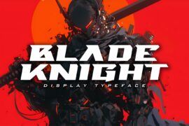 Blade Knight Font Family