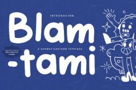 Blamtami Personal Use Font
