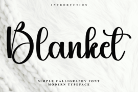 Blanket Cover Font