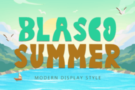 Blasco Summer Font