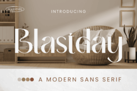 Blastday Free Font