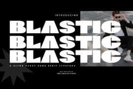 Blastic Personal Use Font