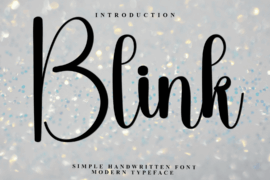 Blink Dream Font