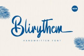 Blirythem Font