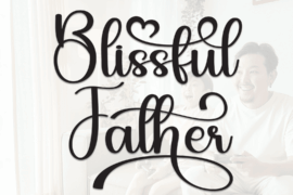 Blissful Father Font
