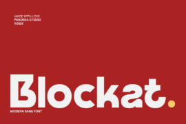Blockat DEMO Font