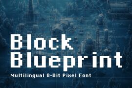 BlockBlueprint Font