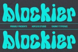 BLOCKIER Font