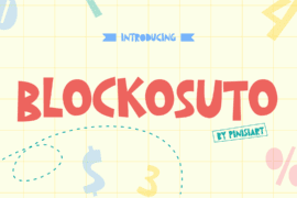Blockosuto Font