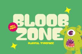 Bloob Zone Font