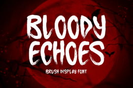 Bloody Echoes Font