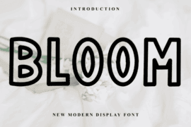 Bloom Beauty Font