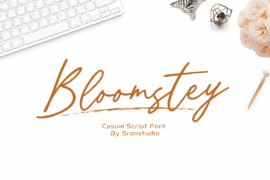 Bloomstey Font