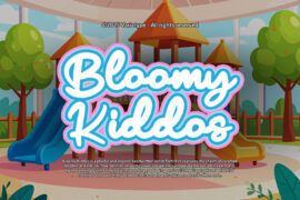 Bloomy Kiddos Font