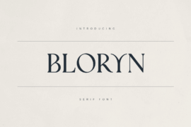 Bloryn Font