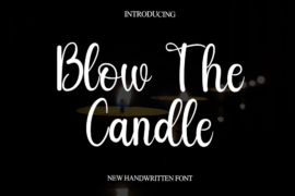 Blow The Candle Font