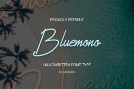 Bluemono Font