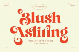 Blush Asliring Font