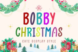 Bobby Christmas Font