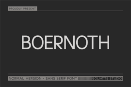 Boernoth Font