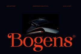 Bogens Font