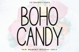Boho Candy Font