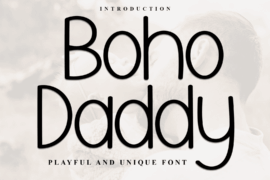 Boho Daddy Font