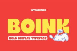 BOINK Font