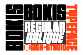 Bokis Font Family