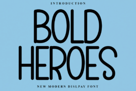 Bold Heroes Font