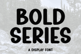 Bold Series Font