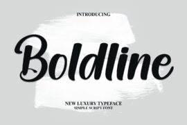 Boldline Font