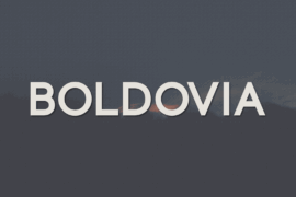 Boldovia Font