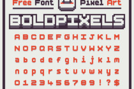 BoldPixels Font