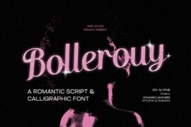 Bollerouy Demo Font