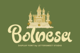 Bolnesa Demo Font