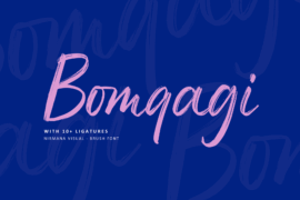 Bomqagi Font