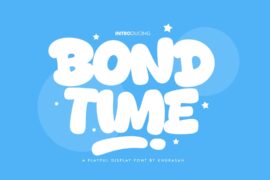 Bond Time Font