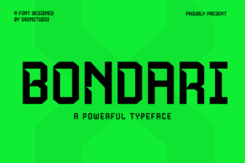 Bondari Font