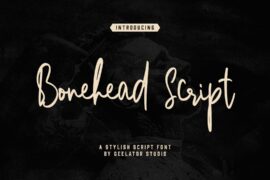Bonehead Script DEMO Font