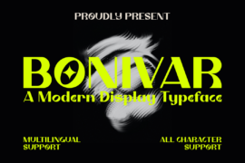BONIVAR Font