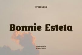 Bonnie Estela Demo Font