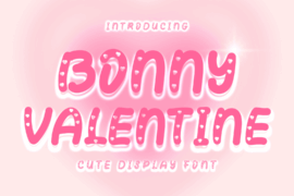 Bonny Valentine Demo Font